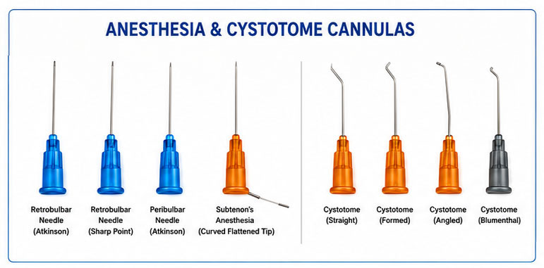 Anesthesia & Cystotome Cannulas